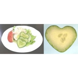 Molde de Frutas e Vegetais, Formato de coração, Forma de Frutas de Mudança